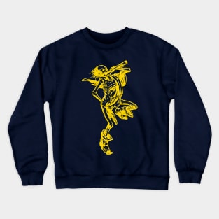 Dance of Death yellow Crewneck Sweatshirt